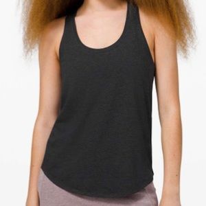 Lululemon Love Tank Heathered Black
